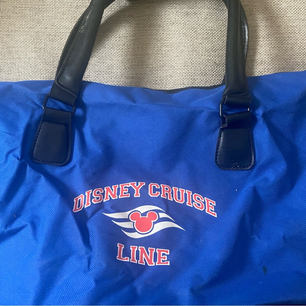2 piece Disney Cruise Line nylon carry on bags.